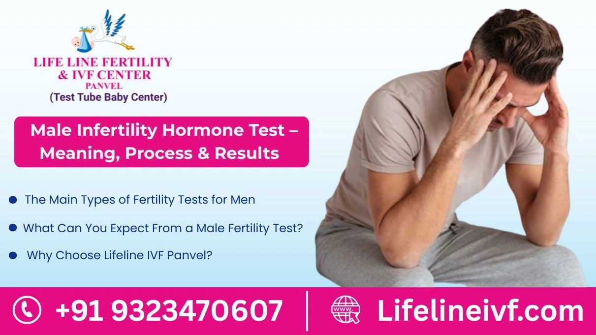 male infertility hormone test