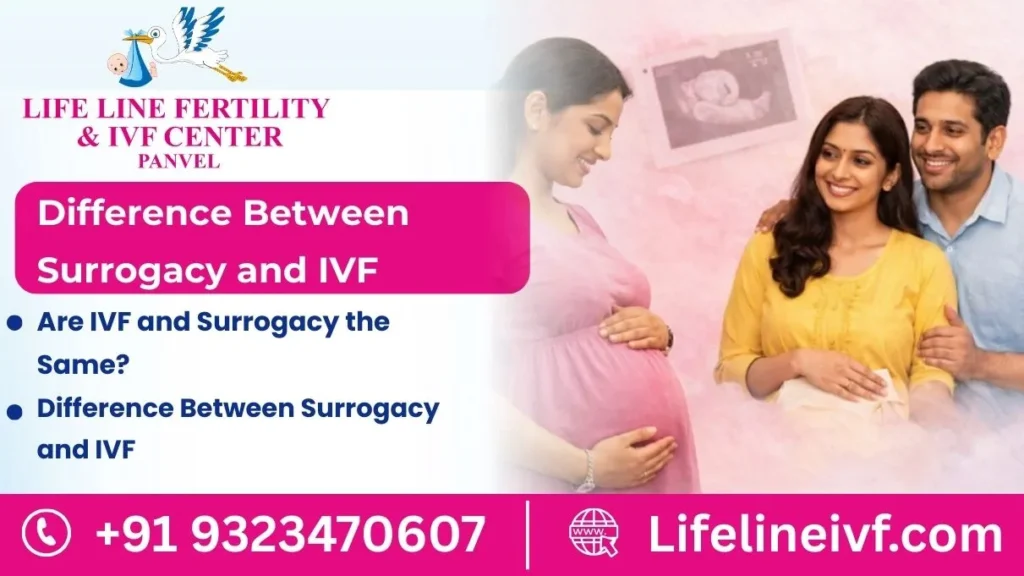 Difference Between Surrogacy and IVF